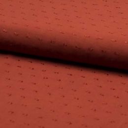 Classic Viscose Dobby Fabric | Rich Red