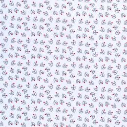 Cotton Print Fabric | Vibrant Burst Silver